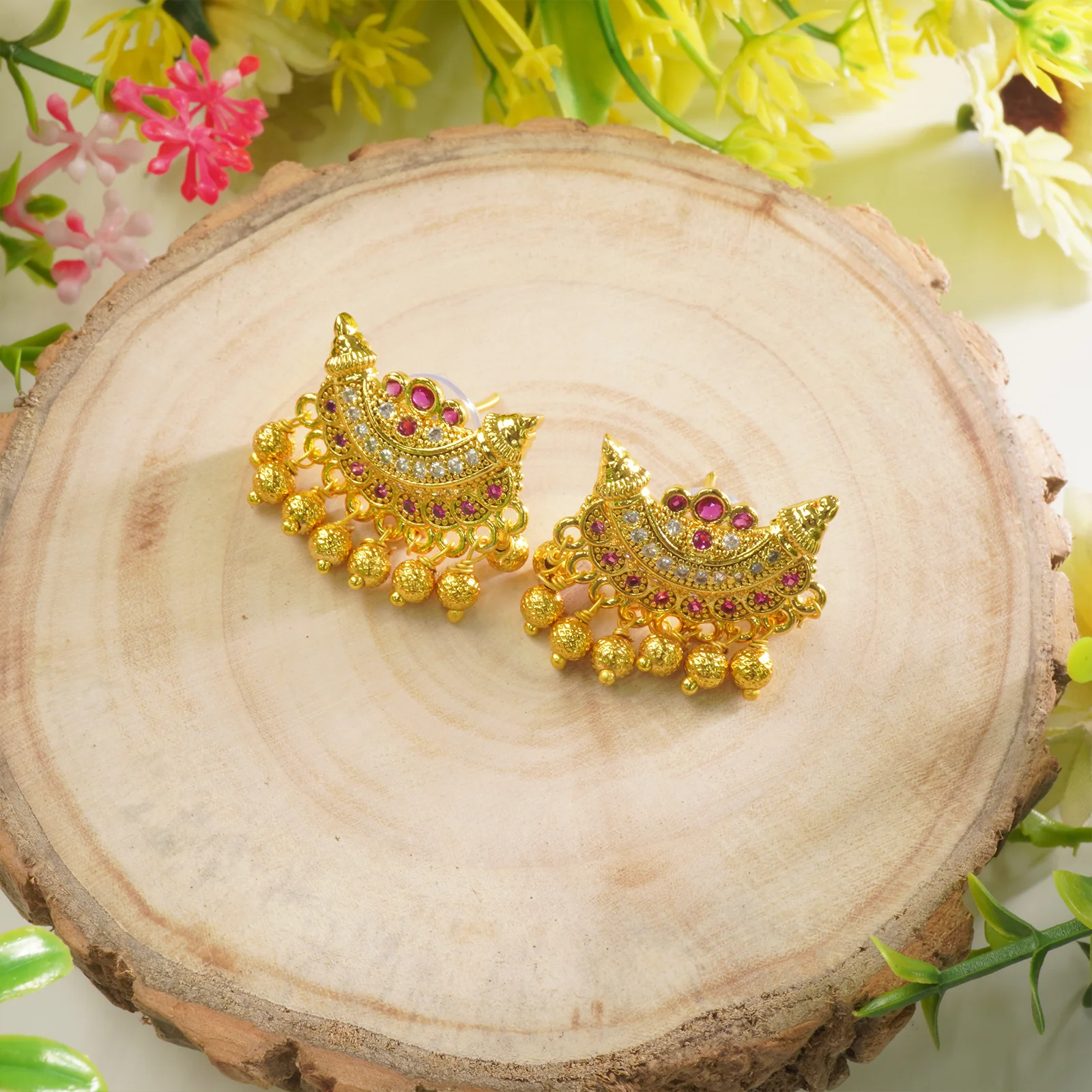 Chandelier Tassel Evening Earrings